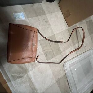 Kate Spade Tan Leather Crossbody Bag